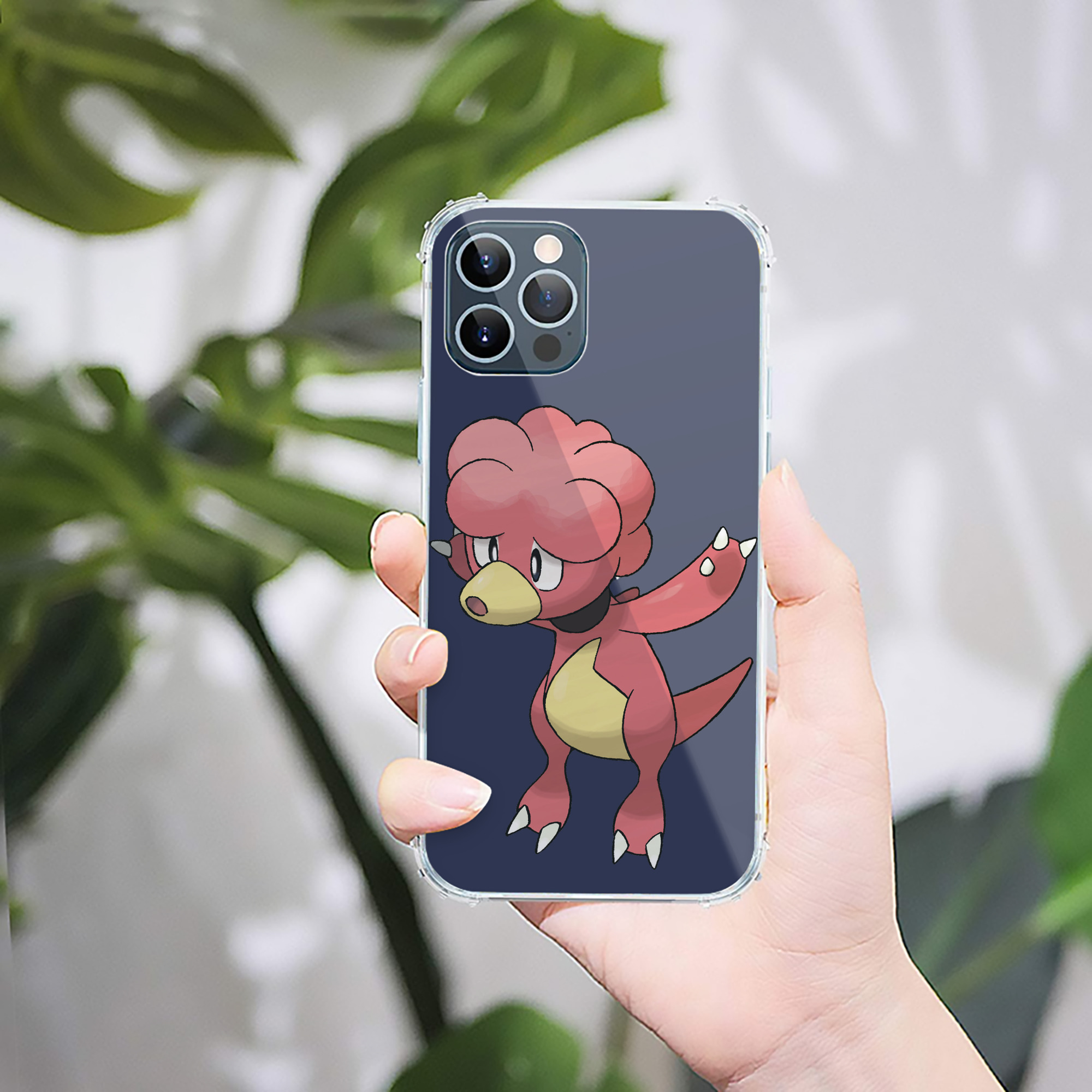 （画像用） ポケットモンスター Pokémon 【iPhone 12シリーズ対応】透明スマホケース（クリアソフトケース）